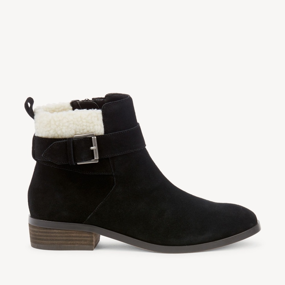 Sole Society Austen Faux Shearling Bootie